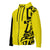 Zip-Hoodie Allover-Print - Notes yellow ein Produkt von SCHIETKRAM