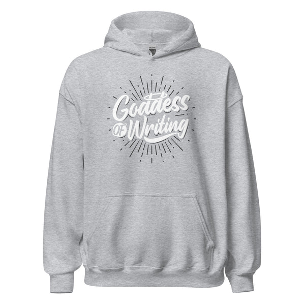 Hoodie Classic - Goddess of Writing white ein Produkt von SCHIETKRAM