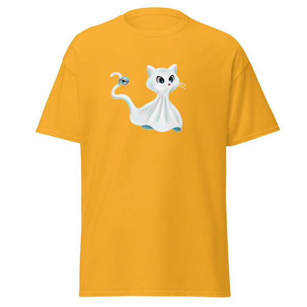 T-Shirt Classic - Ghost Cat by Wanderkraehe ein Produkt von SCHIETKRAM