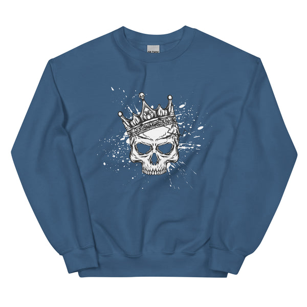 Sweatshirt - King Skull ein Produkt von SCHIETKRAM