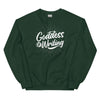 Sweatshirt - Goddess of Writing white ein Produkt von SCHIETKRAM