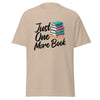 T-Shirt Classic - Just one more Book ein Produkt von SCHIETKRAM