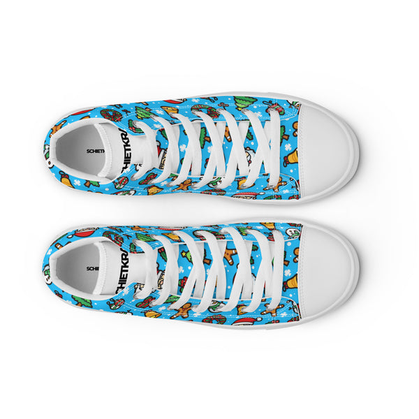 Canvas High-Top Sneaker - Christmas Comic ein Produkt von SCHIETKRAM