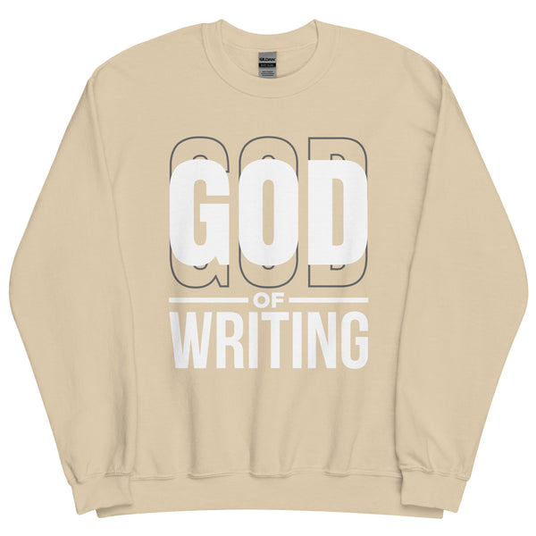 Sweatshirt - God of Writing ein Produkt von SCHIETKRAM