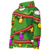 Allover Print Hoodie - Weihnachten Tree three ein Produkt von SCHIETKRAM