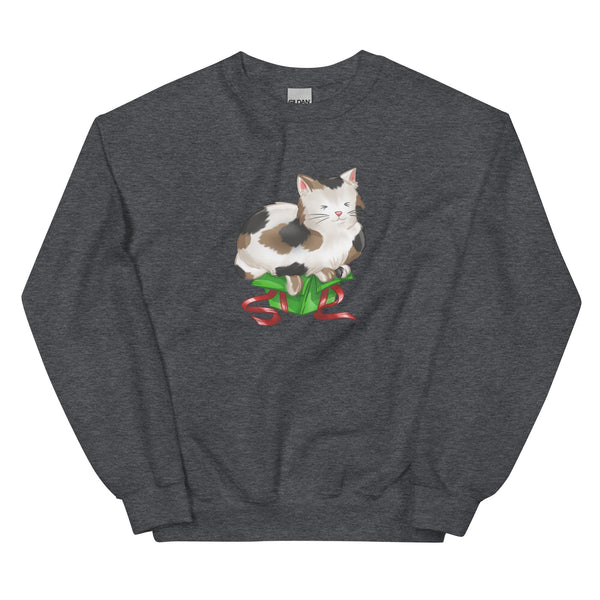 Sweatshirt - Weihnachts-Katze Geschenk by Wanderkraehe ein Produkt von SCHIETKRAM