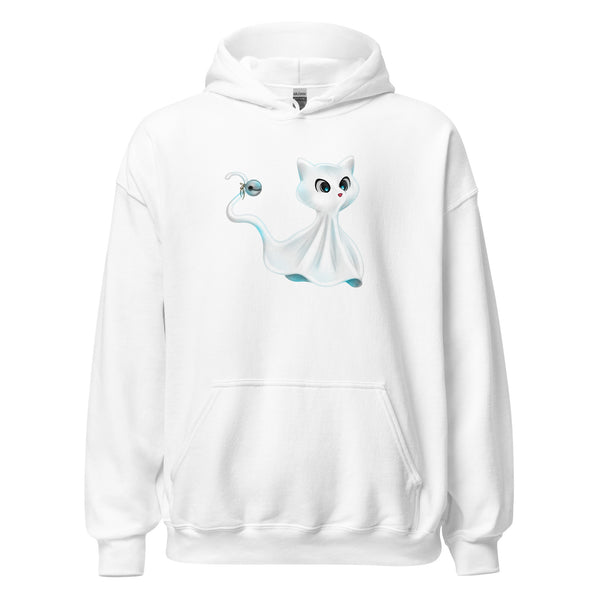 Hoodie Classic - Ghost Cat by Wanderkraehe ein Produkt von SCHIETKRAM