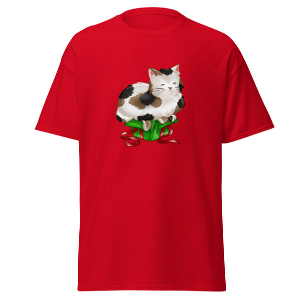 T-Shirt Classic - Weihnachts-Katze Geschenk by Wanderkraehe ein Produkt von SCHIETKRAM