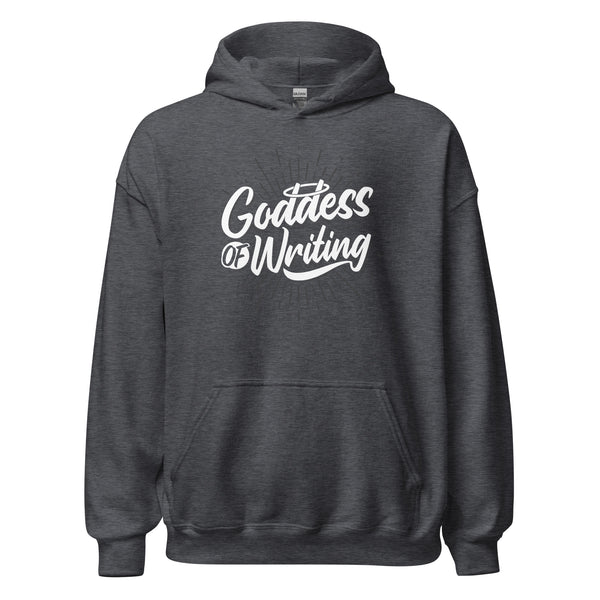 Hoodie Classic - Goddess of Writing white ein Produkt von SCHIETKRAM