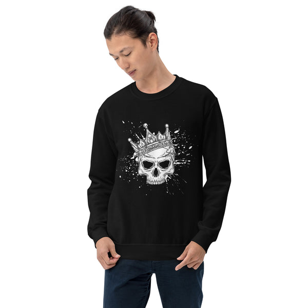 Sweatshirt - King Skull ein Produkt von SCHIETKRAM