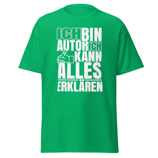 T-Shirt Classic - Ich kann alles erklären white ein Produkt von SCHIETKRAM