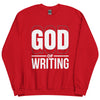 Sweatshirt - God of Writing ein Produkt von SCHIETKRAM