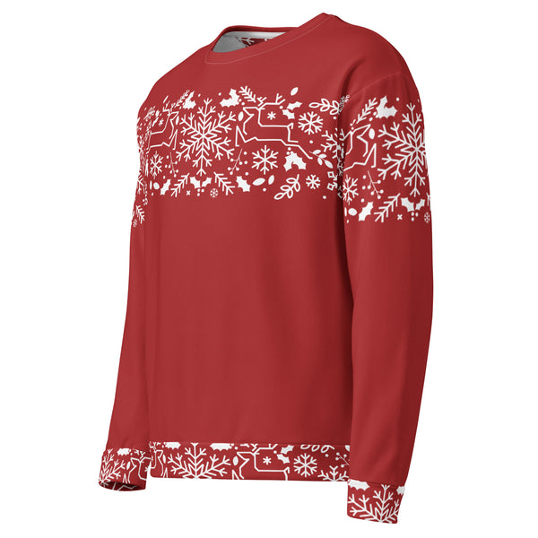 Allover Print Sweatshirt -Weihnachten Tres Chic ein Produkt von SCHIETKRAM