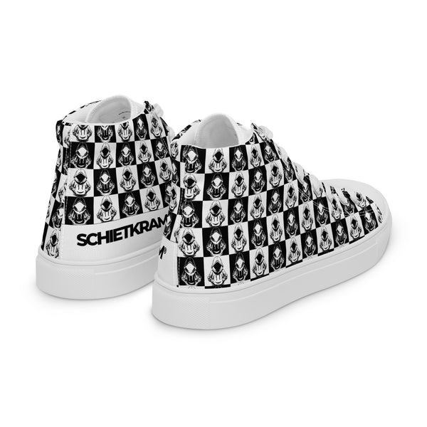 Canvas High-Top Sneaker - Chess bright ein Produkt von SCHIETKRAM