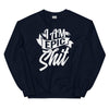 Sweatshirt - I am epic shit white ein Produkt von SCHIETKRAM