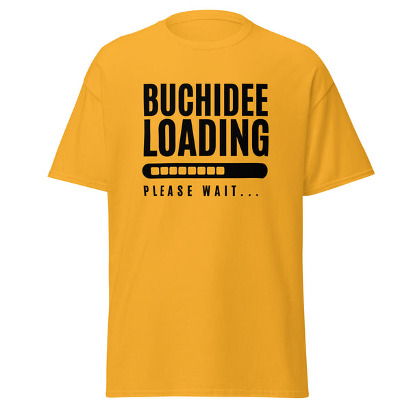 T-Shirt Classic - Buchidee Loading black ein Produkt von SCHIETKRAM