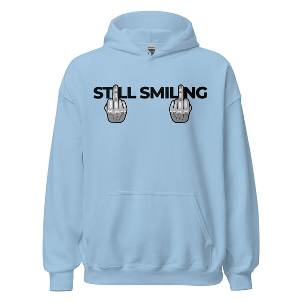 Hoodie Classic - Still Smiling black ein Produkt von SCHIETKRAM