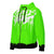 Zip-Hoodie Allover-Print - Green Message ein Produkt von SCHIETKRAM