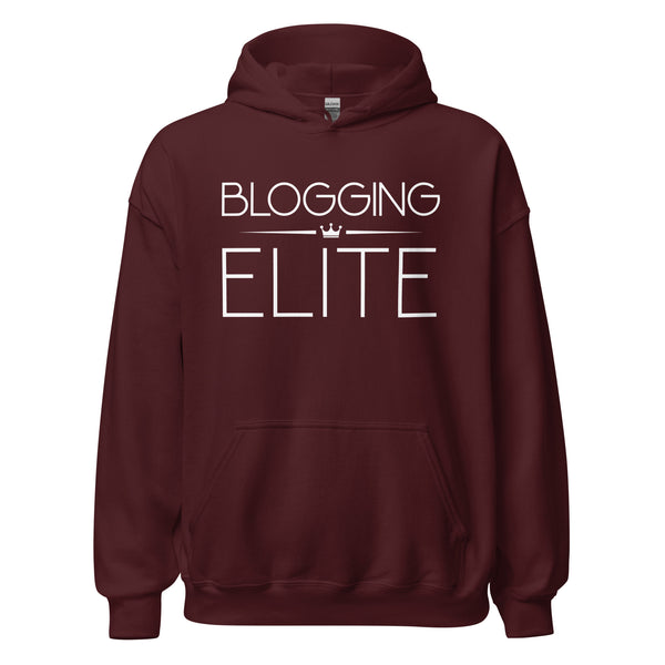Hoodie Classic - Blogging Elite white ein Produkt von SCHIETKRAM