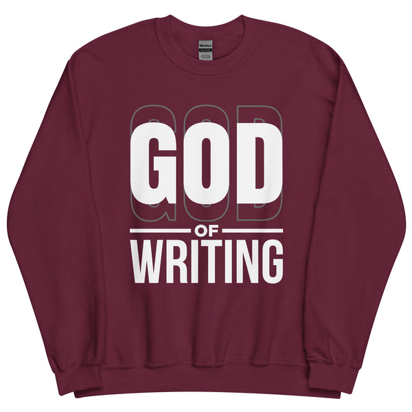 Sweatshirt - God of Writing ein Produkt von SCHIETKRAM