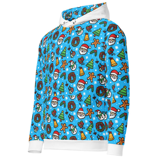 Allover Print Hoodie - Christmas Comic ein Produkt von SCHIETKRAM