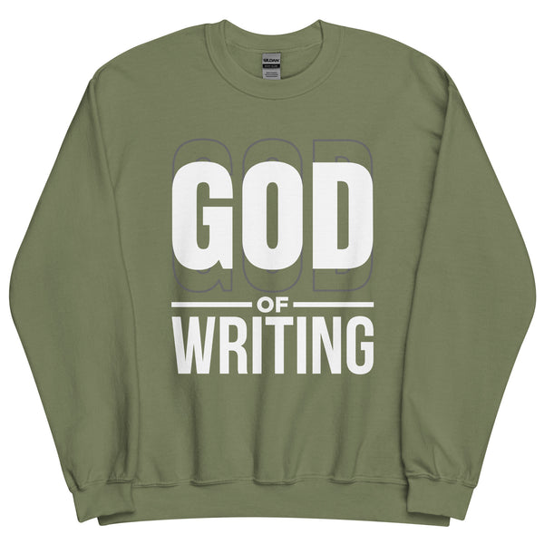 Sweatshirt - God of Writing ein Produkt von SCHIETKRAM