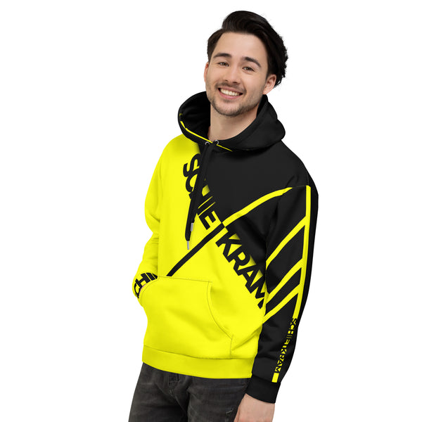 Allover Print Hoodie - Nothing 2 hide yellow ein Produkt von SCHIETKRAM