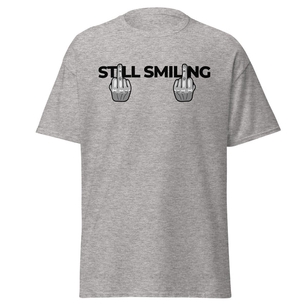 T-Shirt Classic - Still Smiling black ein Produkt von SCHIETKRAM