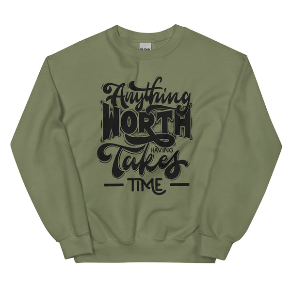 Sweatshirt - Anything Worth Having black ein Produkt von SCHIETKRAM