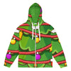 Zip-Hoodie Allover-Print - Weihnachten Tree three ein Produkt von SCHIETKRAM