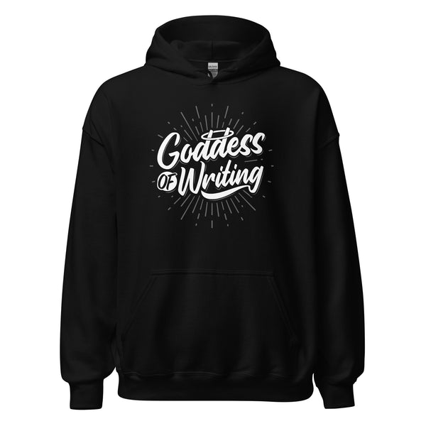 Hoodie Classic - Goddess of Writing white ein Produkt von SCHIETKRAM