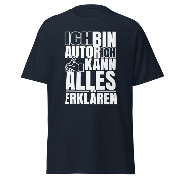 T-Shirt Classic - Ich kann alles erklären white ein Produkt von SCHIETKRAM