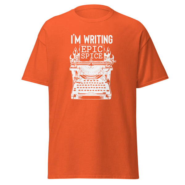 T-Shirt Classic - I'm writing epic spice white ein Produkt von SCHIETKRAM