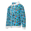 Zip-Hoodie Allover-Print - Christmas Comic ein Produkt von SCHIETKRAM