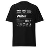 T-Shirt Classic - Writer white ein Produkt von SCHIETKRAM