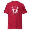 T-Shirt Classic - Melting Skull white ein Produkt von SCHIETKRAM