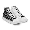 Canvas High-Top Sneaker - Karo white ein Produkt von SCHIETKRAM