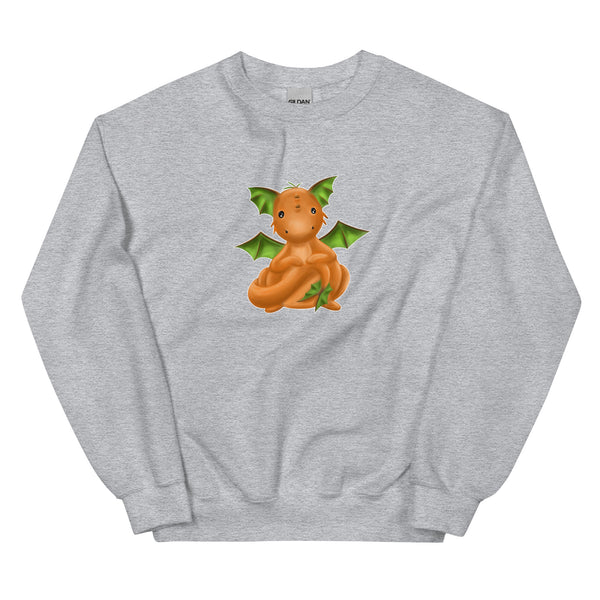Sweatshirt - Kürben-Drache by Wanderkraehe ein Produkt von SCHIETKRAM