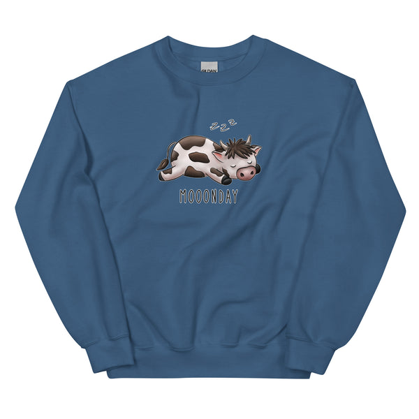 Sweatshirt - Mooonday by Wanderkraehe ein Produkt von SCHIETKRAM
