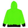 Zip-Hoodie Allover-Print - Green Message ein Produkt von SCHIETKRAM