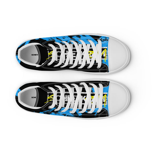 Canvas High-Top Sneaker - Good Mood white ein Produkt von SCHIETKRAM