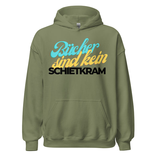 Hoodie Classic - Bücher sind kein Schietkram black ein Produkt von SCHIETKRAM