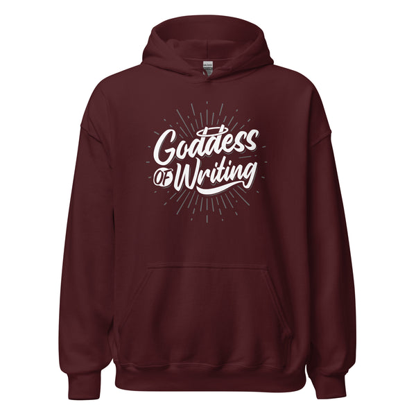 Hoodie Classic - Goddess of Writing white ein Produkt von SCHIETKRAM