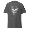 T-Shirt Classic - Melting Skull white ein Produkt von SCHIETKRAM