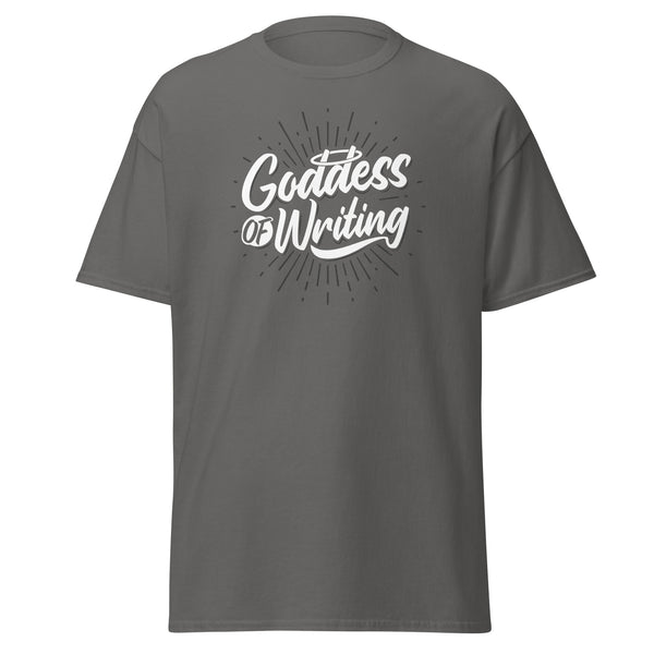 T-Shirt Classic - Goddess of Writing ein Produkt von SCHIETKRAM