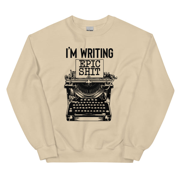 Sweatshirt - Writing Epic Shit black ein Produkt von SCHIETKRAM