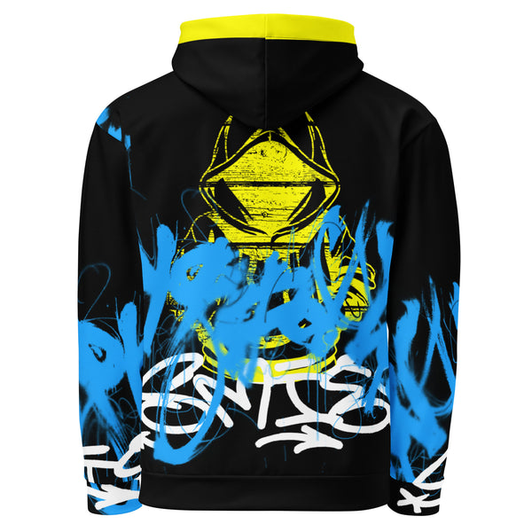 Allover Print Hoodie - Good Mood ein Produkt von SCHIETKRAM