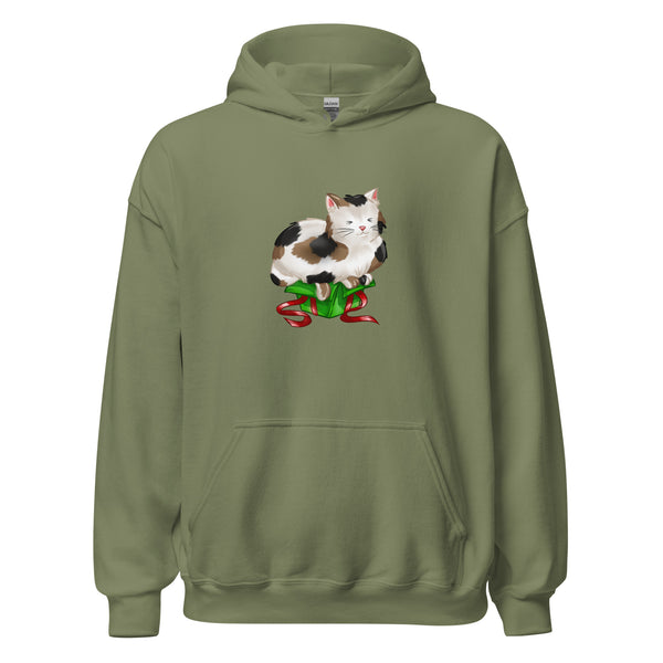 Hoodie Classic - Weihnachts-Katze Geschenk by Wanderkraehe ein Produkt von SCHIETKRAM