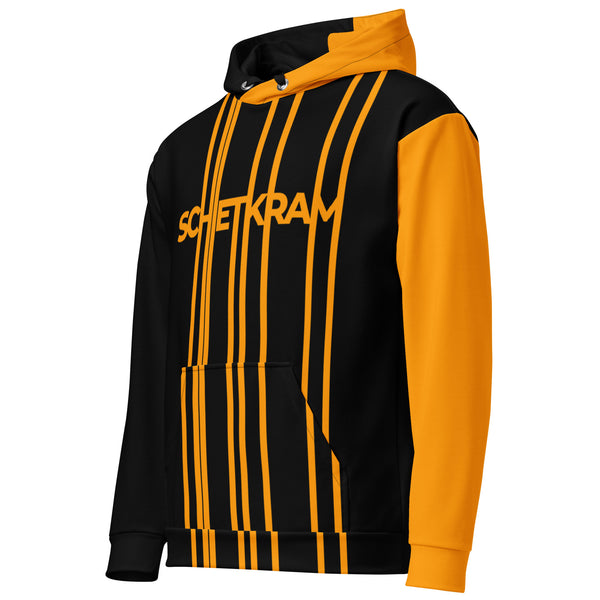 Allover Print Hoodie - Web orange ein Produkt von SCHIETKRAM