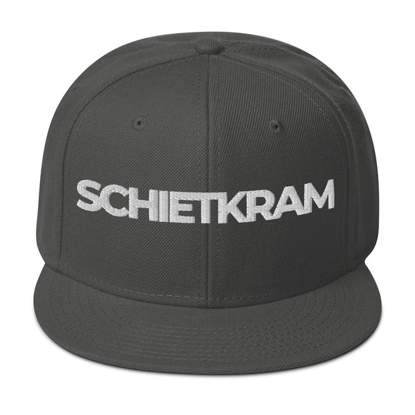 Snapback Hat - SCHIETKRAM 3D white ein Produkt von SCHIETKRAM